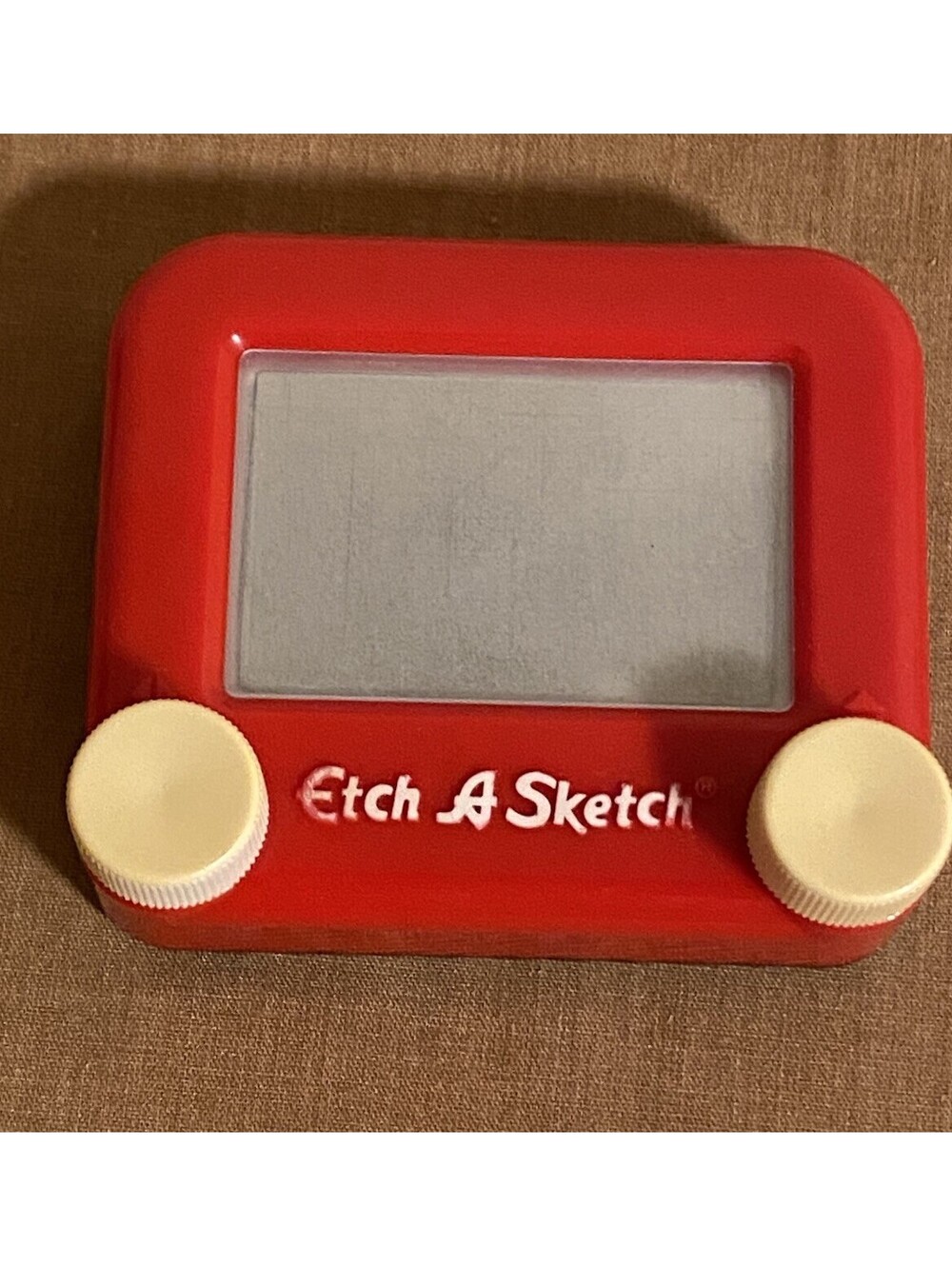 Spin Master Etch-A-Sketch Classic Mini Pocket Version - Red, Tested Works